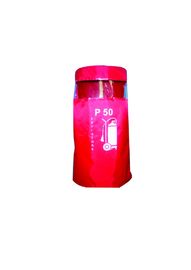 Polyester-Sicherheits-Schutz-Produkt-zylinderförmige Feuerlöscher-Abdeckungs-rote Farbe