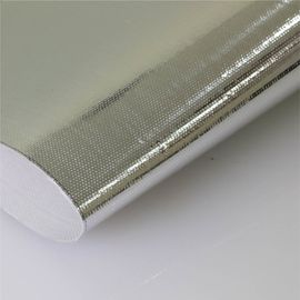 Flammhemmendes aluminisiertes Glasgewebe, Aluminiumfilm-Fiberglas-Gewebe AL7628