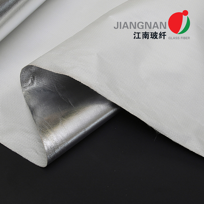 Aluminisiertes Gewebe des Fiberglas-430-600G/Sq.Mtr für hohe Temperatur bis zu 550°C