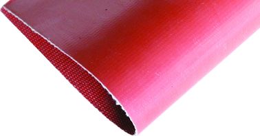 Rotes Silikon-zusammengesetztes Fiberglas-Gewebe, eins Seiten-/Doppelt-silikonumhülltes Gewebe