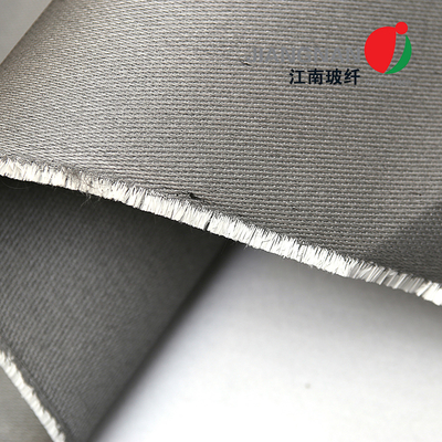 0.7mm Stärke-Fiberglas-Schweißens-Stoff-Firestop Gewebe mit Edelstahl mit PU-Beschichtung