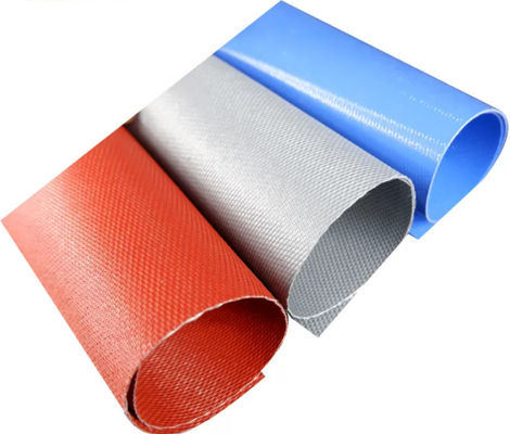 1MM schwerer überzogener Silikonkautschuk imprägnierte Fiberglas-thermischen Gewebe-Stoff
