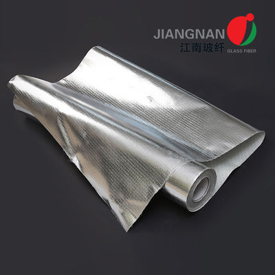 Aluminiumbeschichtetes feuerfestes Glasfaserverpackungsmaterial mit starker Lichtreflexion